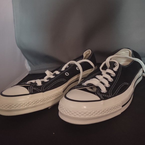 Converse Black and White Sneakers - Picture 2 of 7